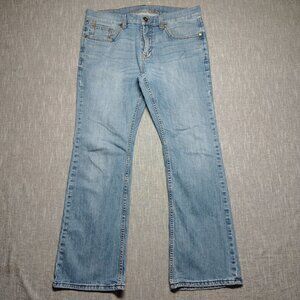 Cody James Jeans Mens Size 34x32 Light Wash Boot Cut Western Denim